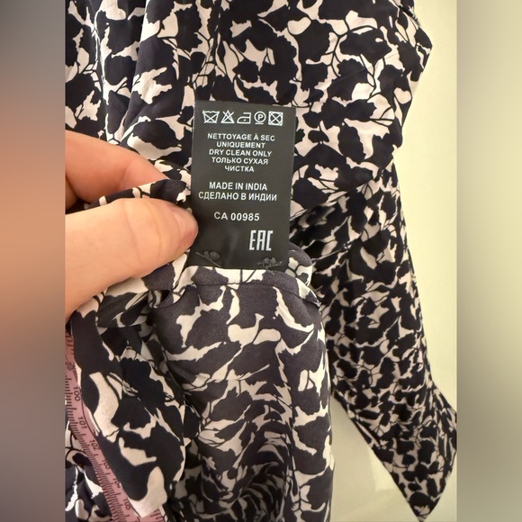 Isabel Marant • Catchell Printed Shirt, Ecru & Black • Sz 34 - Picture 6 of 6